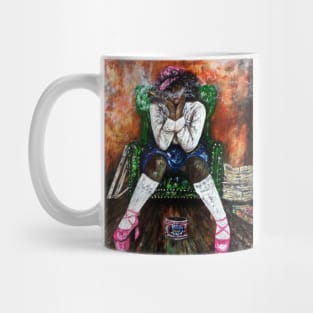 Charlene the cigar smoker Mug